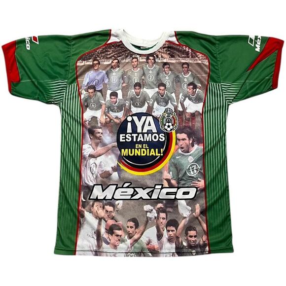 Mexico ‘06 Germany World Cup AOP Rare Soccer Jersey - Picture 1 of 5